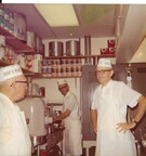 Carol 1-Grankpa J in the kitchen at Gods Acres